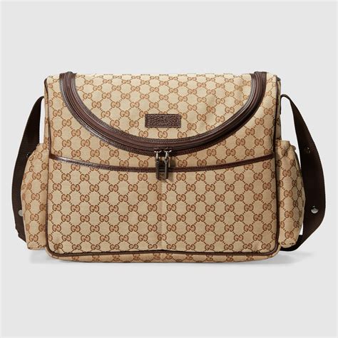 gucci black nylon diaper bag|gucci oversized diaper bag backpack.